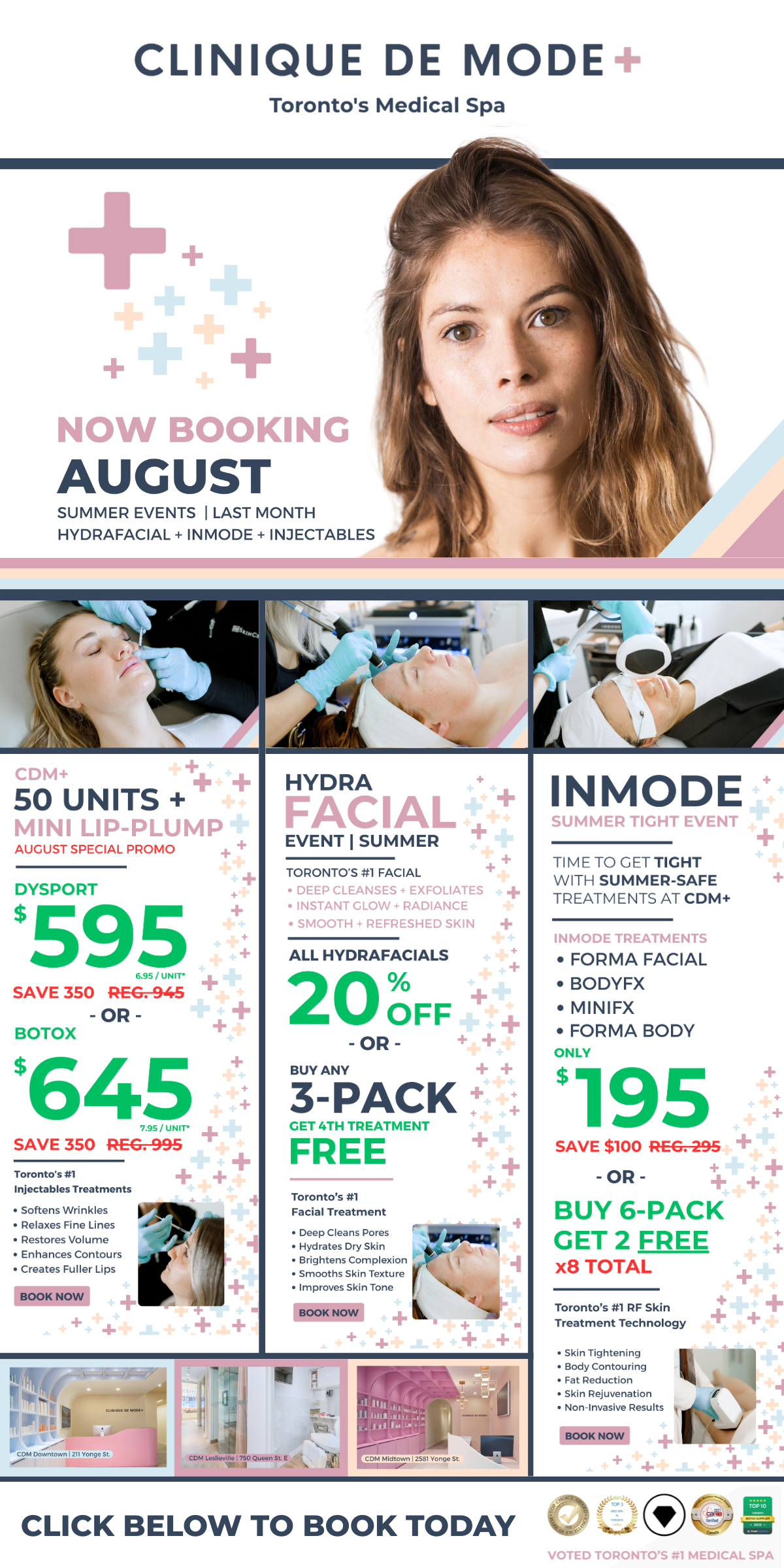 Clinique De Mode monthly updates